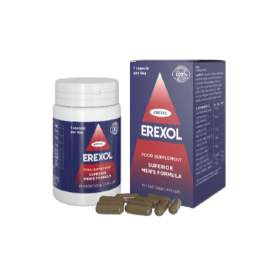Erexol - κάψουλες για την πρόληψη της ανικανότητας και της προστατίτιδας
