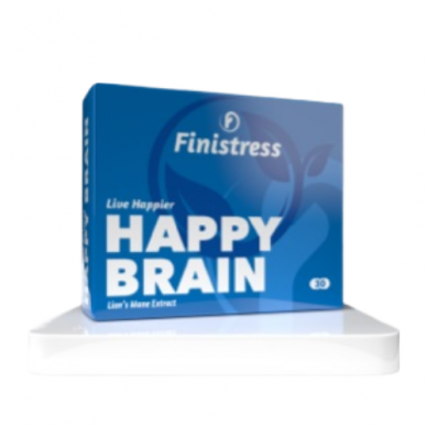 Finistress Happy Brain - κάψουλες για τη βελτίωση της λειτουργίας του εγκεφάλου
